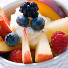 Creamy Cottage Cheese Meets Fresh Fruit: A Perfect Duo