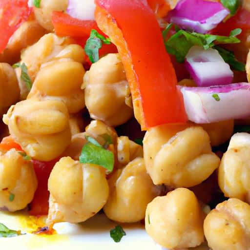 Zesty Moroccan Spiced Chickpea Salad: A Flavorful Delight