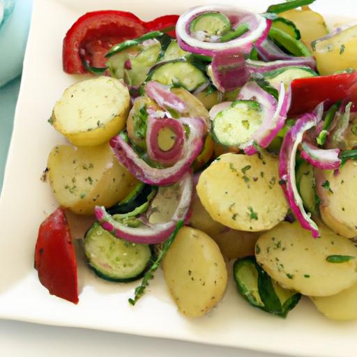 Discover the Zesty Charm of Authentic Greek Potato Salad