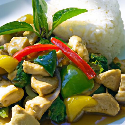 Savor the Bold Flavors of Thai Basil Chicken Stir-Fry Delight