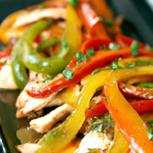 Savor One-Pan Fajita Chicken and Peppers: Easy & Flavorful
