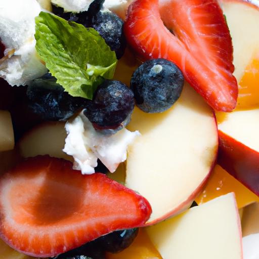 Creamy Cottage Cheese Meets Fresh Fruit: A Perfect Duo