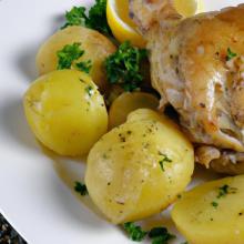 Zesty One-Pot Lemon Herb Chicken and Potatoes Delight
