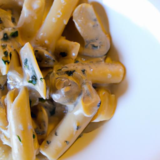 Creamy Mushroom & Thyme Rigatoni: A Flavorful Delight