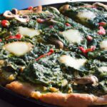 Savor the Spinach and Feta Pizza: A Flavorful Delight