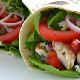 No-Cook Greek Chicken Wraps: Quick, Fresh & Flavorful!