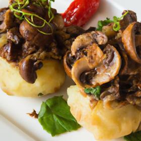 Leftover Makeover: Delicious Mashed Potato Stuffed Mushrooms