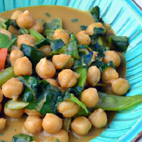 Wholesome Chickpea & Spinach Curry: A Flavorful Delight