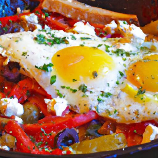 Feta-Infused Quick One-Pot Shakshuka: Simple & Savory