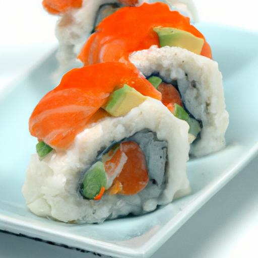Delightful Smoked Salmon & Cucumber Sushi Roll Recipe