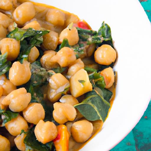 Wholesome Chickpea & Spinach Curry: A Flavorful Delight