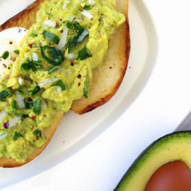 Creamy Avocado Toast Meets Fluffy Scrambled Eggs Delight