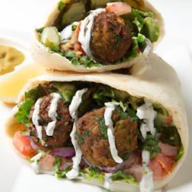 Mediterranean Falafel Wrap: A Flavorful Journey in Every Bite