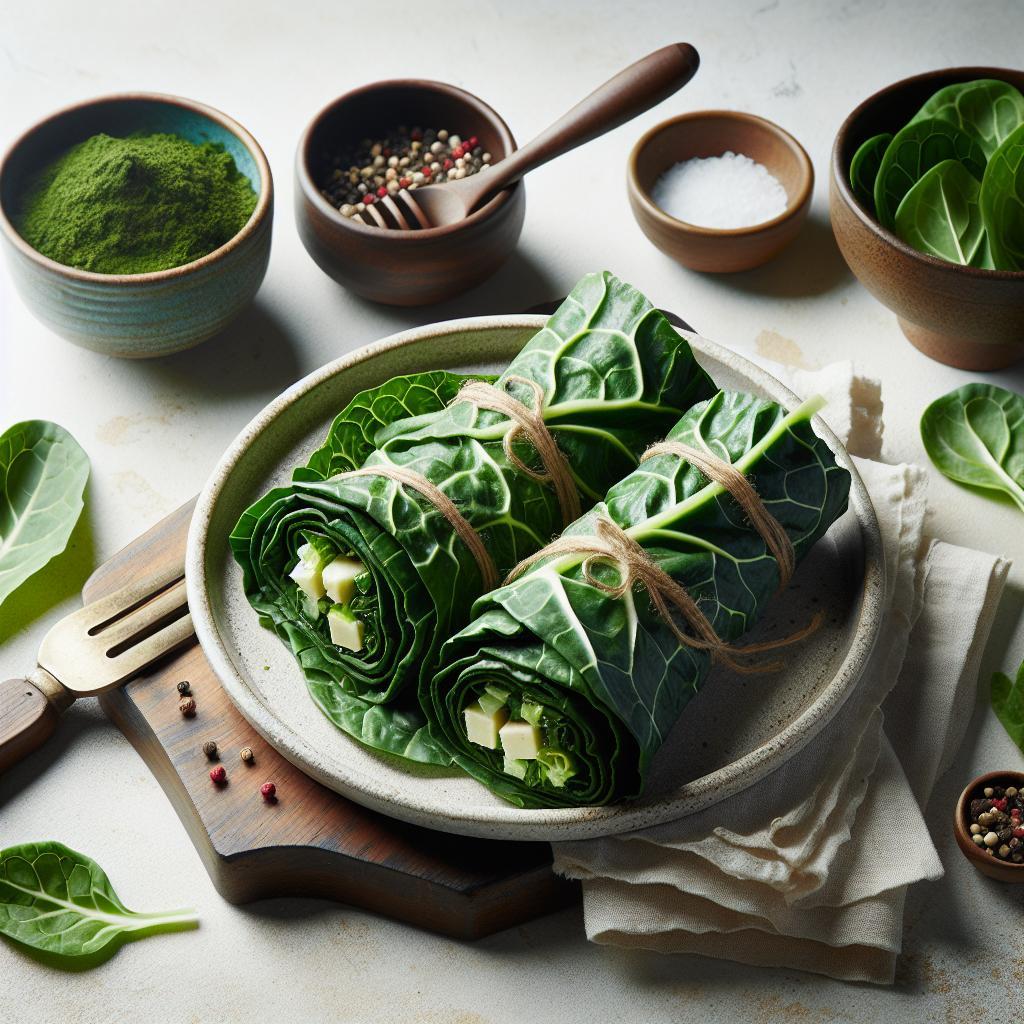 Fresh & Easy: No-Cook Collard Green Wraps for Quick Meals