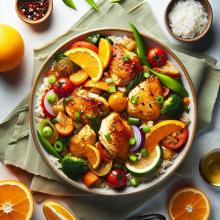Easy One-Pot Orange Chicken & Rice: Zesty Flavor Fast!