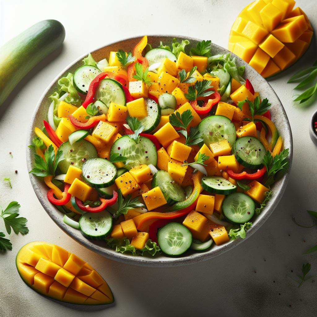Bursting with Zest: Fresh Mango Salad Recipes to Try
