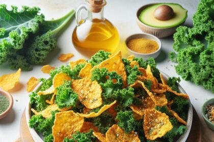 Crunchy Kale Chips with Nutritional Yeast: Savory Superfood Delight
