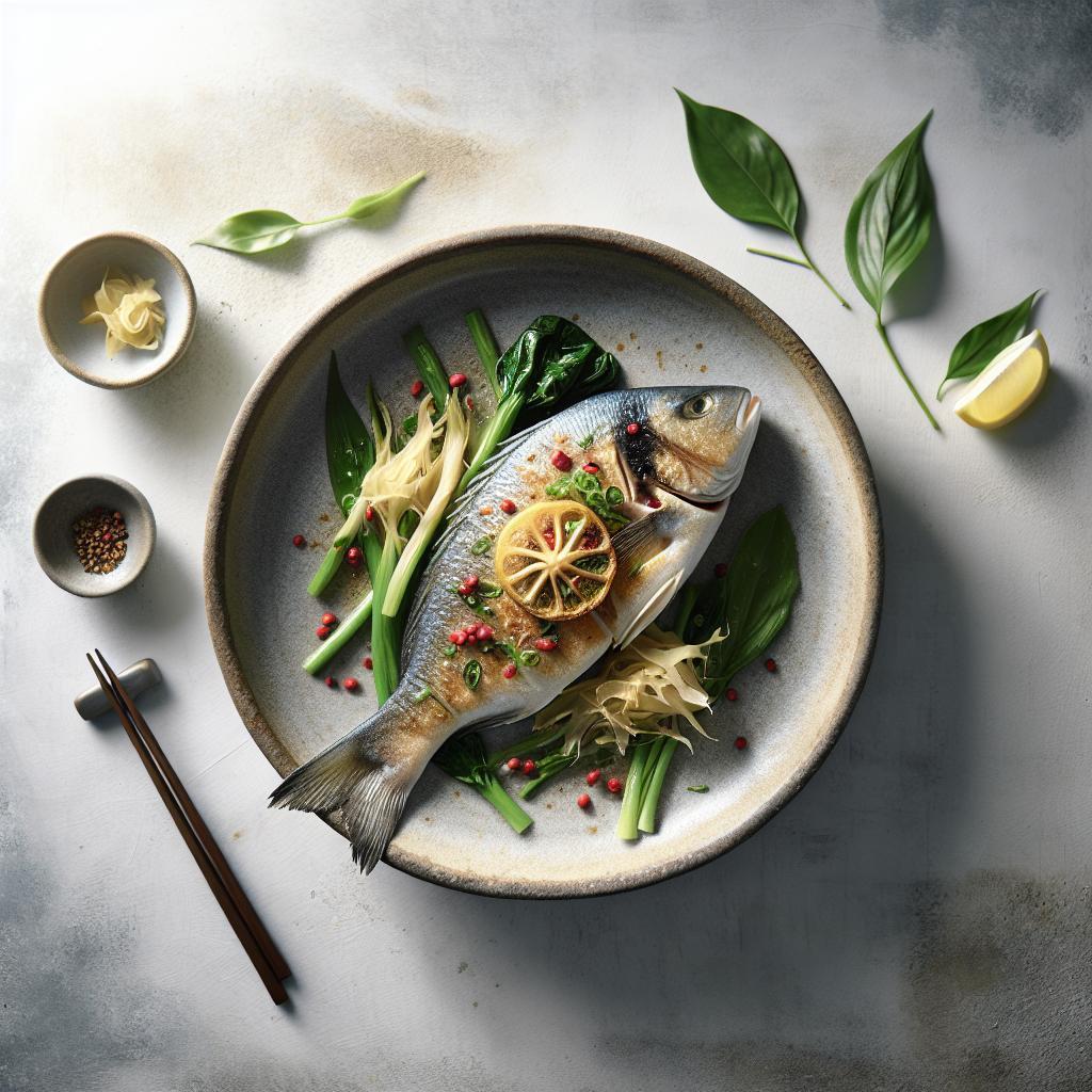 Mastering the Art of Steamed Fish with Fresh Ginger Flair