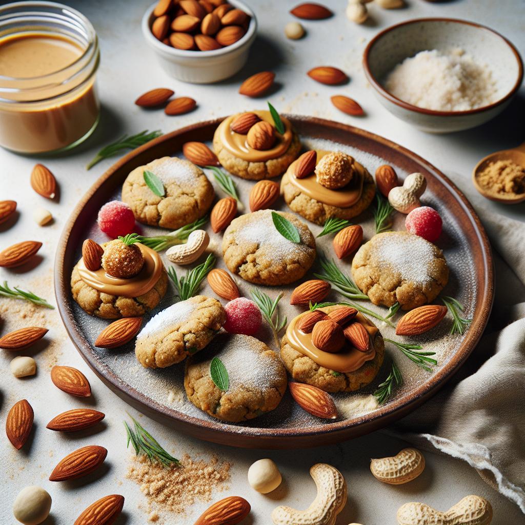 Wholesome Almond Flour Cookies: Easy Vegan Peanut Butter Bites