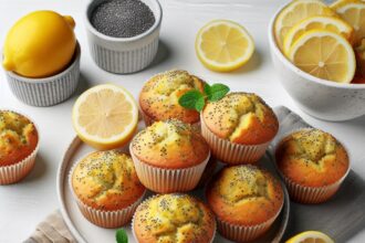 Wake Up Happy: Zesty Lemon Poppy Seed Muffin Magic