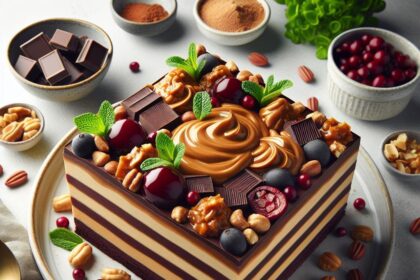 Indulgent Layered Chocolate & Peanut Butter Fudge Bliss