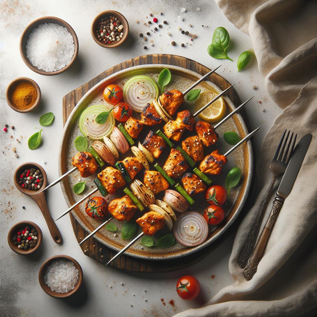 Sizzling Chicken Tikka Skewers: A Flavorful Grill Guide