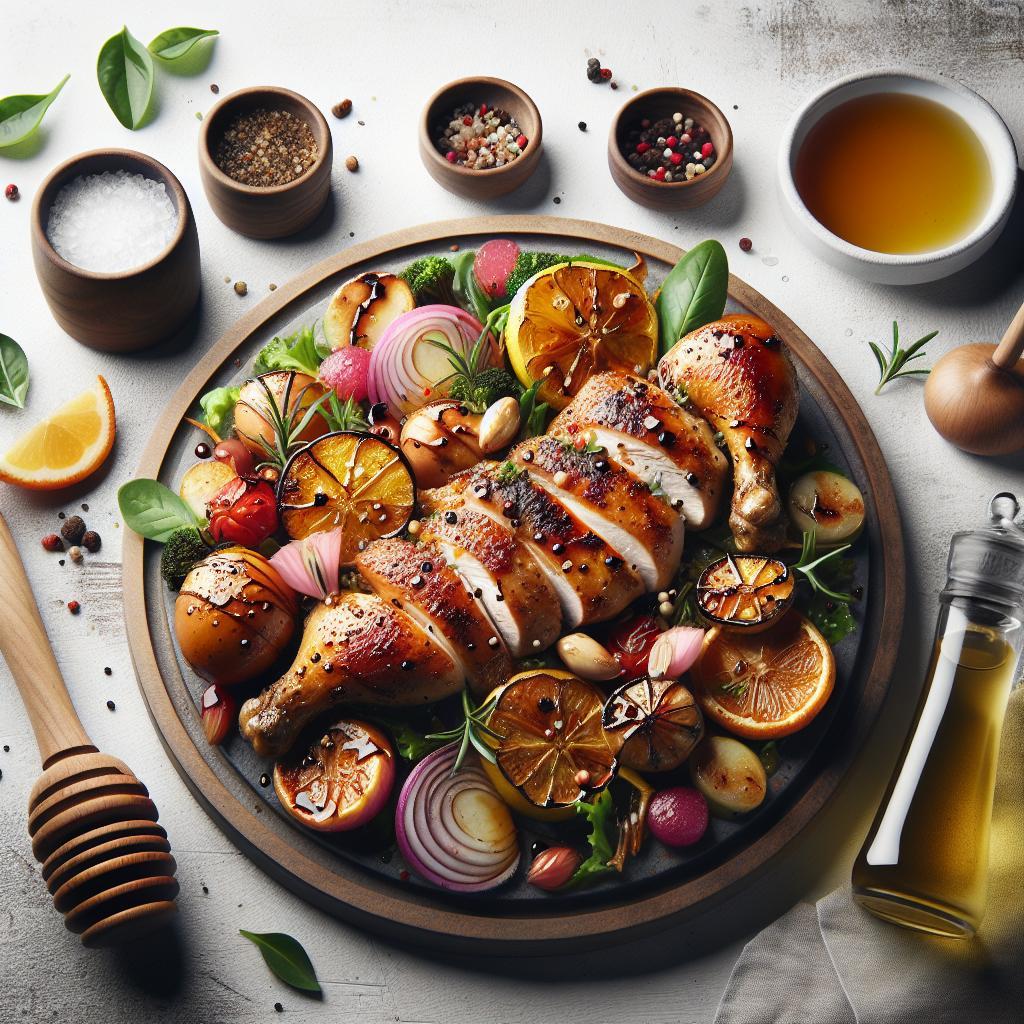 Sweet & Savory Roasted Honey Balsamic Chicken Recipe Guide