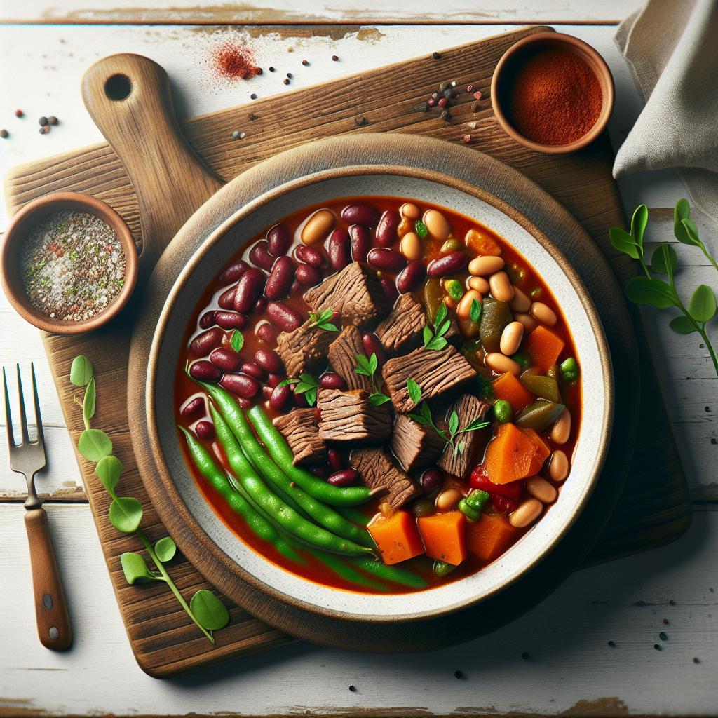 Hearty Beef and Bean Stew: A Comfort Food Classic Recipe