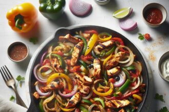 Sizzling Chicken Fajita Skillet: Flavor in Every Bite
