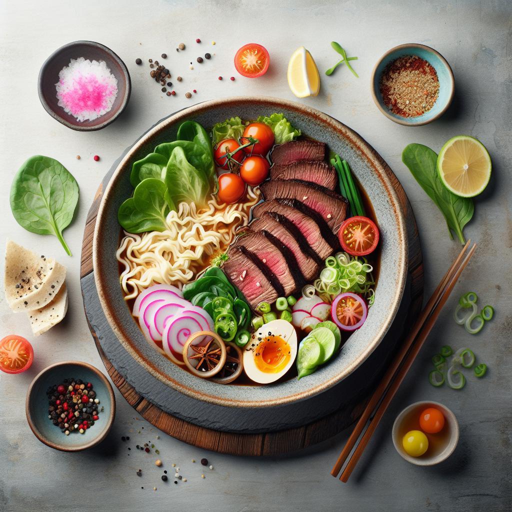 Savor the Ultimate Beef Ramen Bowl: Flavor in Every Bite