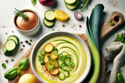 Velvety Potato Leek Cream Soup: A Comfort in Every Spoon