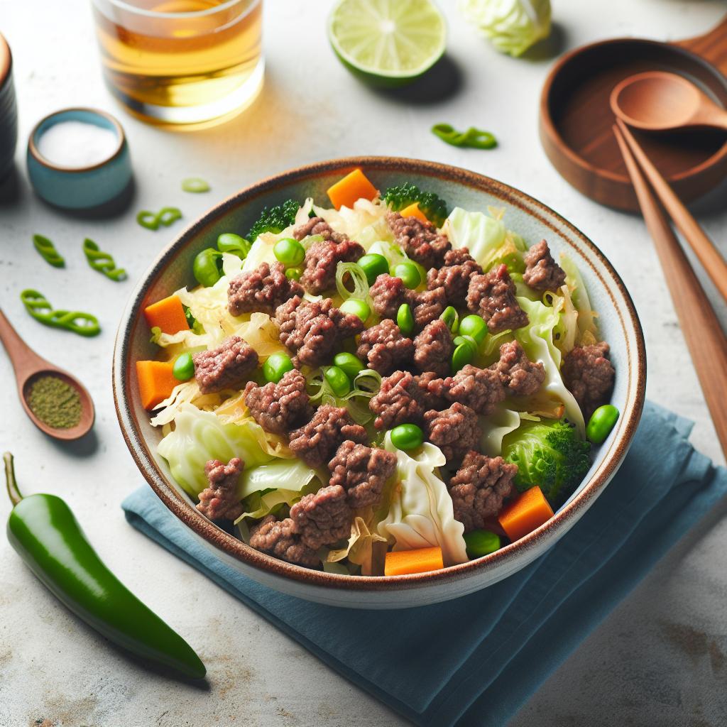 Savor Simplicity: Easy Ground Beef & Cabbage Delight