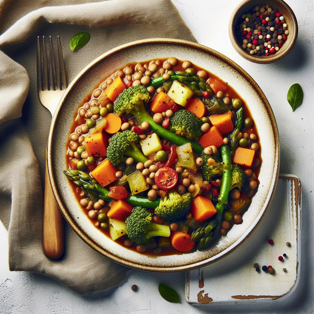Hearty Slow Cooker Lentil & Veggie Stew: Comfort Made Easy