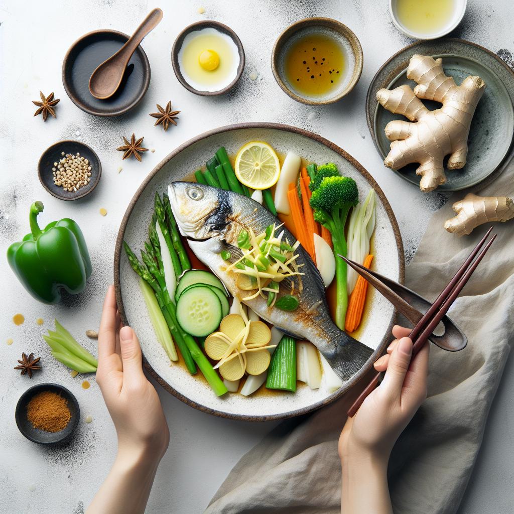 Mastering the Art of Steamed Fish with Fresh Ginger Flair