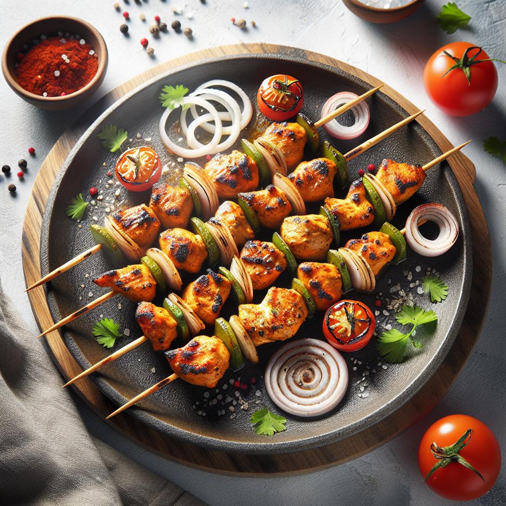 Sizzling Chicken Tikka Skewers: A Flavorful Grill Guide