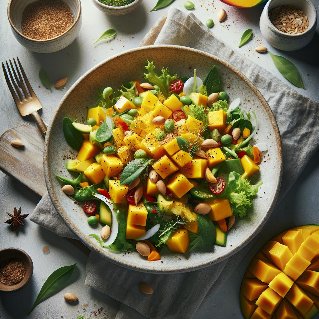 Bursting with Zest: Fresh Mango Salad Recipes to Try