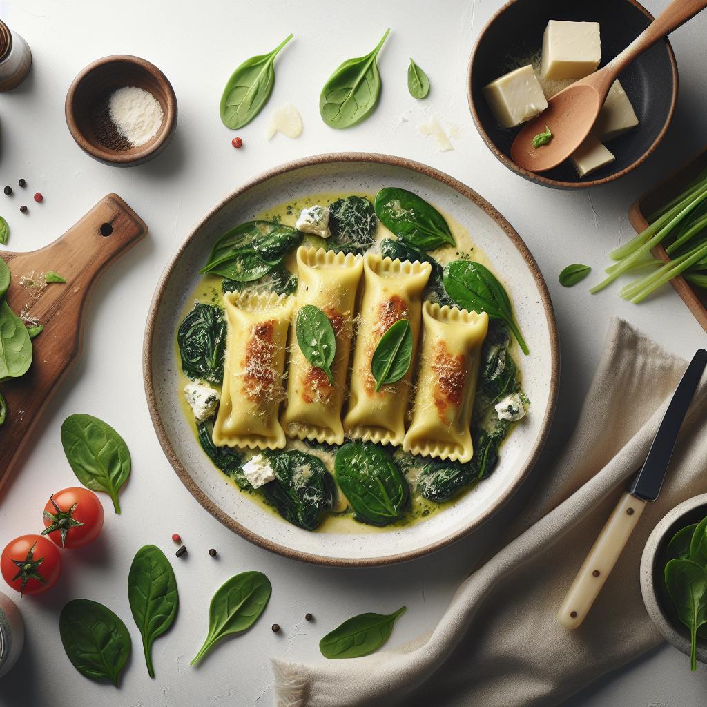 Savor Manicotti: Creamy Ricotta & Spinach Bliss Recipe