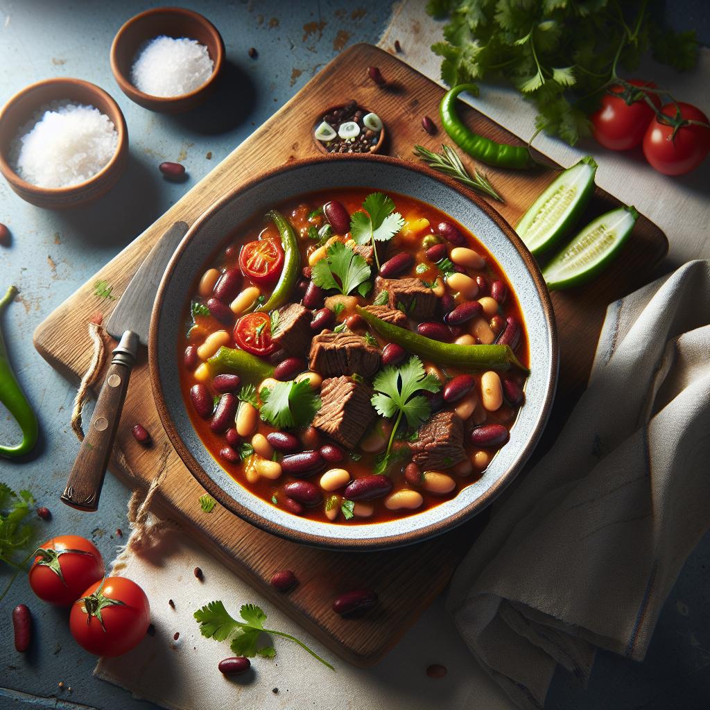 Hearty Beef and Bean Stew: A Comfort Food Classic Recipe
