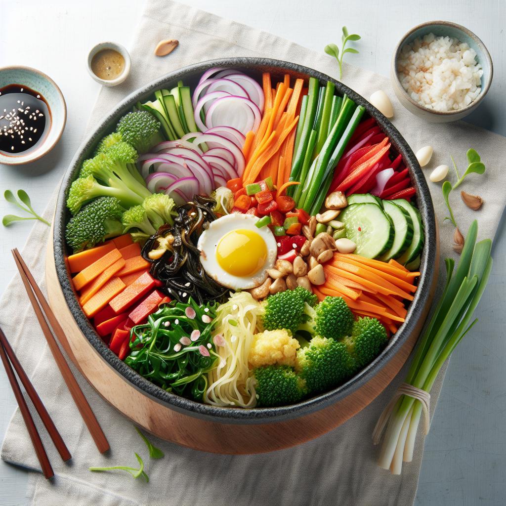 Bibimbap Bliss: Discover Korea's Vibrant Veggie Harmony