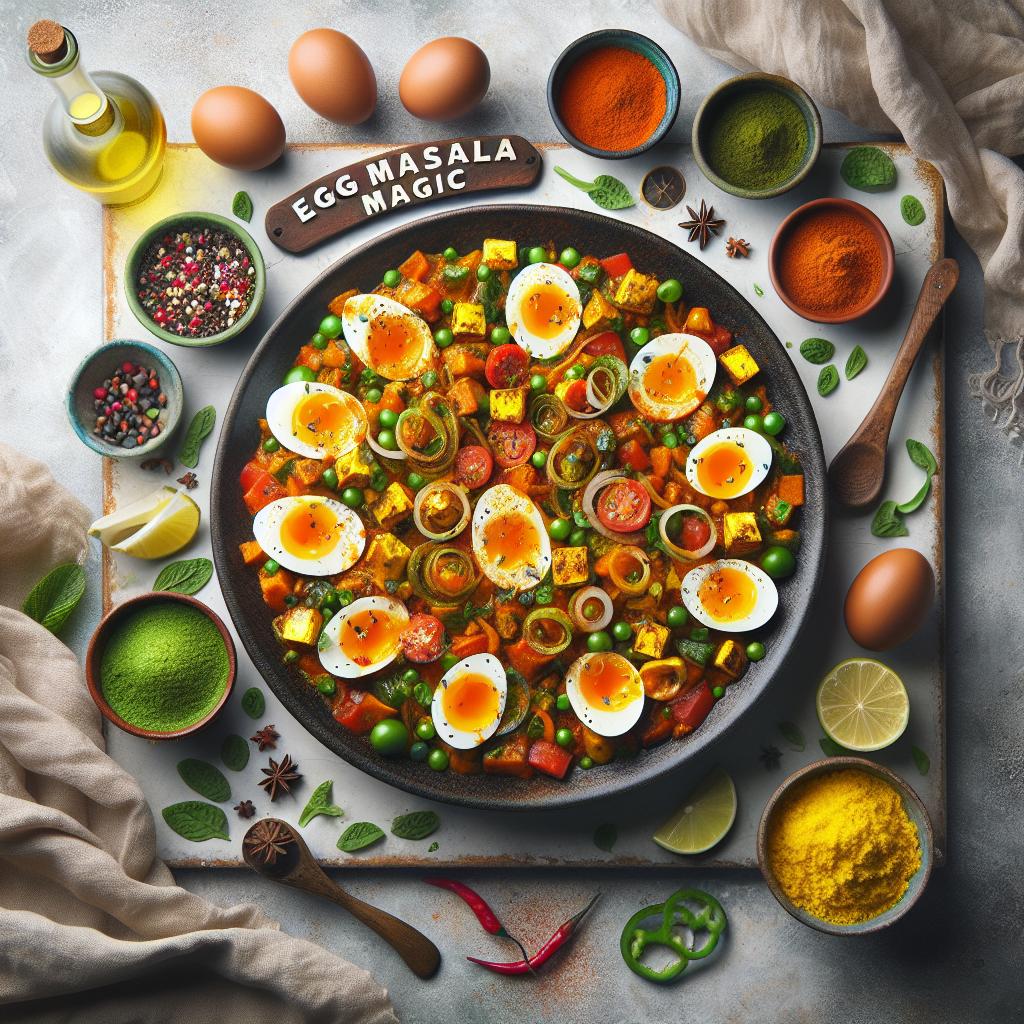 Egg Masala Magic: Exploring India's Boldest Flavors