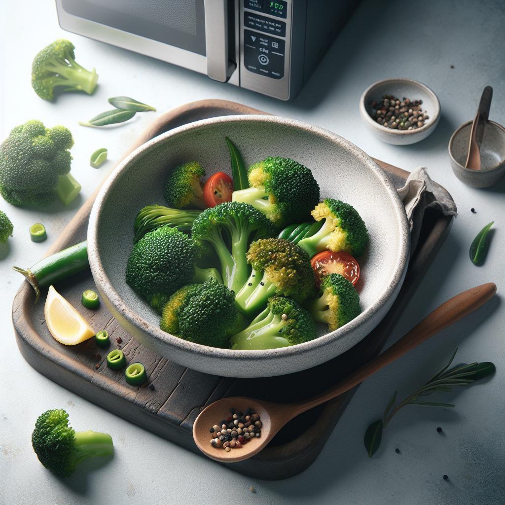 Quick & Nutritious: Mastering Microwave Steamed Broccoli