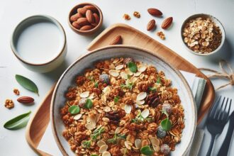 Crunchy Keto Granola: Power-Packed Low-Carb Breakfast Boost