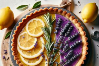 Zesty Lemon & Lavender Tart: A Perfect Flavor Harmony