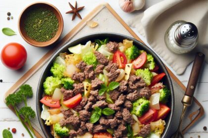 Savor Simplicity: Easy Ground Beef & Cabbage Delight