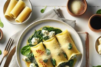 Savor Manicotti: Creamy Ricotta & Spinach Bliss Recipe