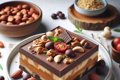 Indulge in Decadent Layered Chocolate & Peanut Butter Fudge