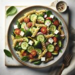 Mediterranean Delight: Fresh Greek Pasta Salad with Feta