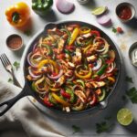 Sizzling Chicken Fajita Skillet: Flavor in Every Bite