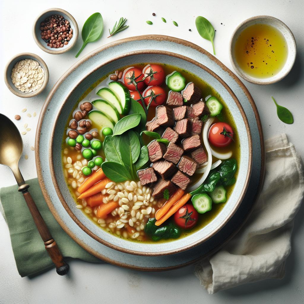 Hearty Beef Barley Soup: A Nutritious Comfort Classic