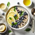 Zesty Lemon Blueberry Overnight Oats: A Bright Breakfast Boost